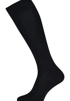 FALKE Tiago heren kniekousen, blauw (dark navy)