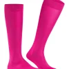 FALKE Tiago heren kniekousen, roze (berry)