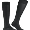 FALKE Tiago heren kniekousen, zwart (black)
