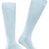 FALKE Tiago heren kniekousen, blauw (light blue)