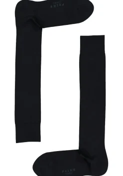 FALKE Tiago heren kniekousen, blauw (dark navy)