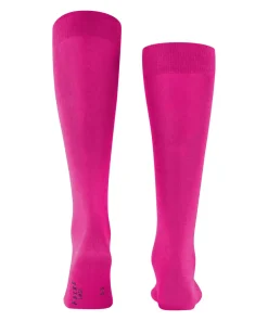 FALKE Tiago heren kniekousen, roze (berry)