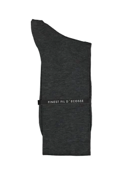 FALKE Tiago heren kniekousen, antraciet (anthracite melange)