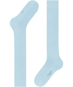FALKE Tiago heren kniekousen, blauw (bluebell)