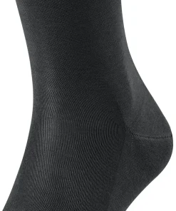 FALKE Tiago heren kniekousen, zwart (black)