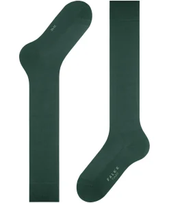 FALKE Tiago heren kniekousen, groen (hunter green)