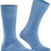 FALKE Tiago herensokken, blauw (cornflower blue)
