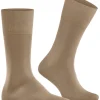 FALKE Tiago herensokken, beige (camel)