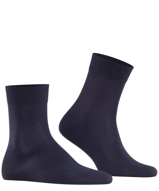 FALKE Tiago herensokken kort, donkerblauw (dark navy)