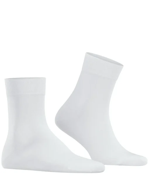 FALKE Tiago herensokken kort, wit (white)
