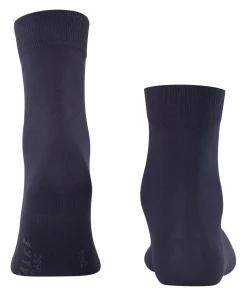 FALKE Tiago herensokken kort, donkerblauw (dark navy)
