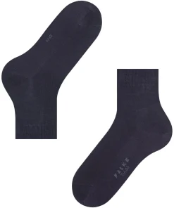 FALKE Tiago herensokken kort, donkerblauw (dark navy)