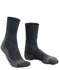 FALKE TK1 Adventure heren trekking sokken, marine blauw (marine)