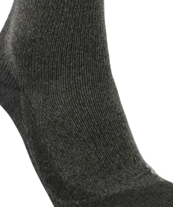 FALKE TK1 Adventure Wool heren trekking sokken, antraciet grijs (smog)