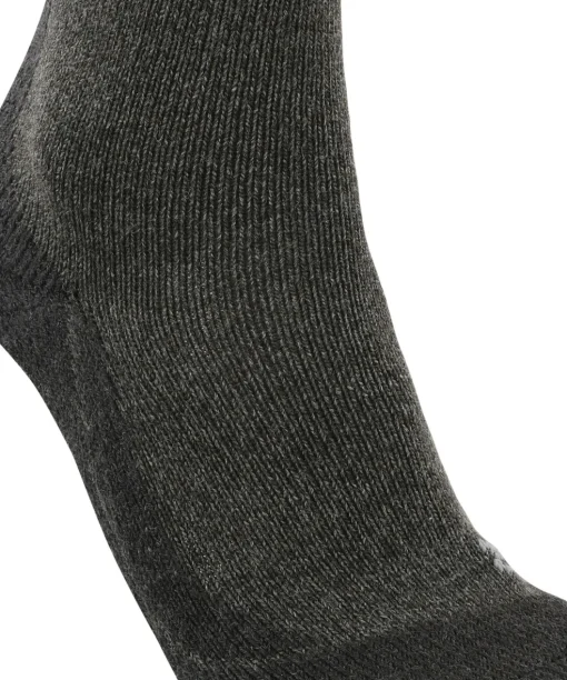 FALKE TK1 Adventure Wool heren trekking sokken, antraciet grijs (smog)