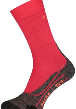 FALKE TK2 Cool dames wandelsokken, roze mix (rose)
