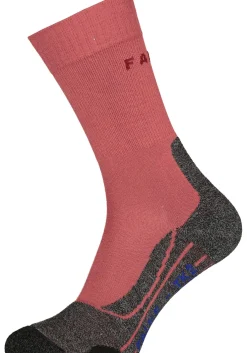 FALKE TK2 Cool dames wandelsokken, licht roze (berry mix)
