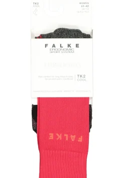 FALKE TK2 Cool dames wandelsokken, roze mix (rose)