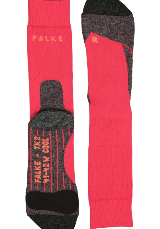 FALKE TK2 Cool dames wandelsokken, roze mix (rose)