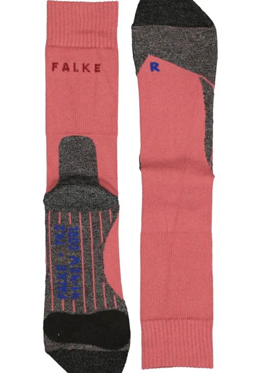 FALKE TK2 Cool dames wandelsokken, licht roze (berry mix)