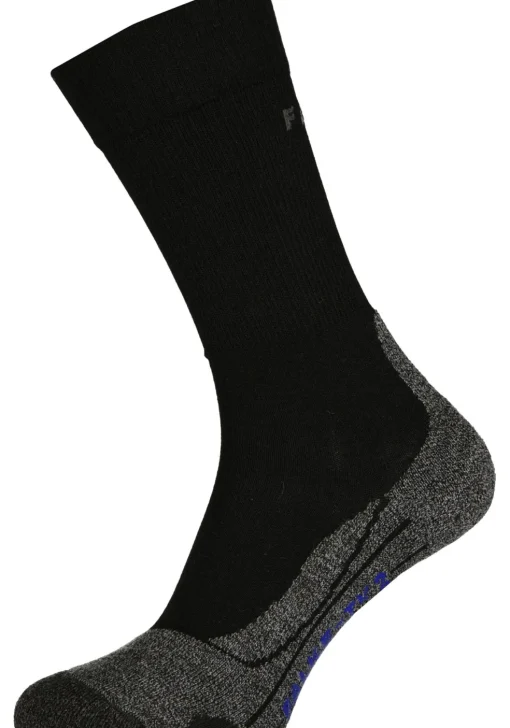 FALKE TK2 Cool heren wandelsokken, zwart (black-mix)