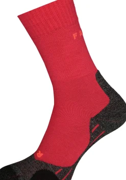 FALKE TK2 dames wandelsokken, roze-mix