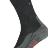 FALKE TK5 dames wandelsokken, antraciet grijs (asphalt melange)