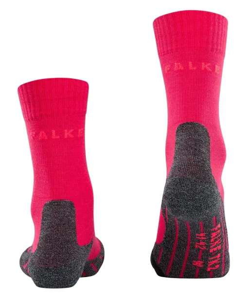 FALKE TK2 dames wandelsokken, roze-mix