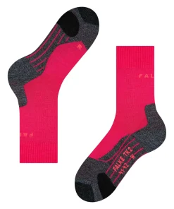 FALKE TK2 dames wandelsokken, roze-mix
