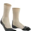 FALKE TK2 Explore Cool heren trekking sokken, beige melange (nature melange)