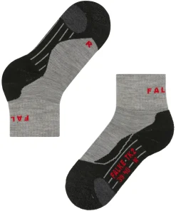 FALKE TK2 Explore damessokken kort, grijs (light grey)