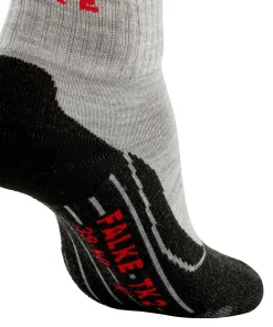 FALKE TK2 Explore damessokken kort, grijs (light grey)