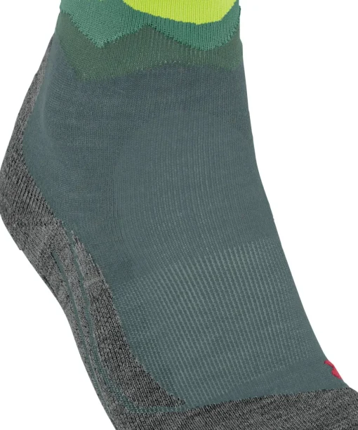 FALKE TK2 Explore herensokken, grijs (steel grey)