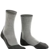 FALKE TK2 Explore Wool Silk heren trekking sokken, grijs (light grey)