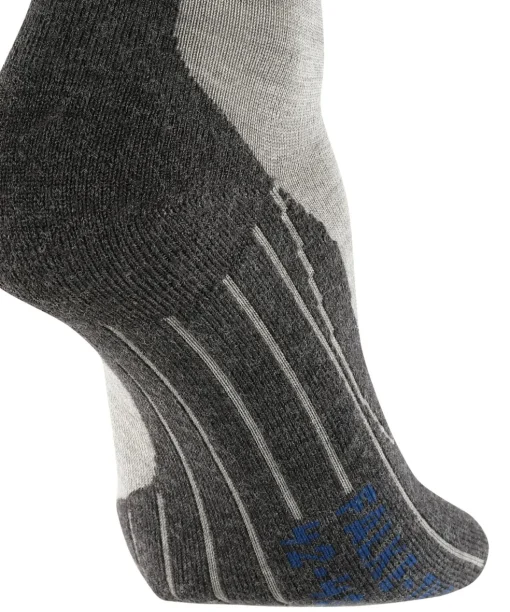 FALKE TK2 Explore Wool Silk heren trekking sokken, grijs (light grey)