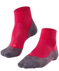 FALKE TK5 Short dames wandelsokken, roze-mix (rose)