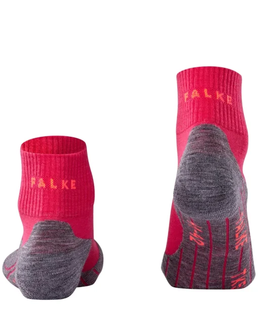 FALKE TK5 Short dames wandelsokken, roze-mix (rose)