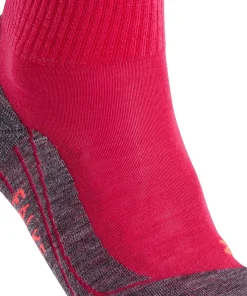 FALKE TK5 Short dames wandelsokken, roze-mix (rose)