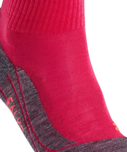 FALKE TK5 Short dames wandelsokken, roze-mix (rose)