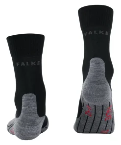 FALKE TK5 Wander dames trekking sokken, zwart (black-mix)