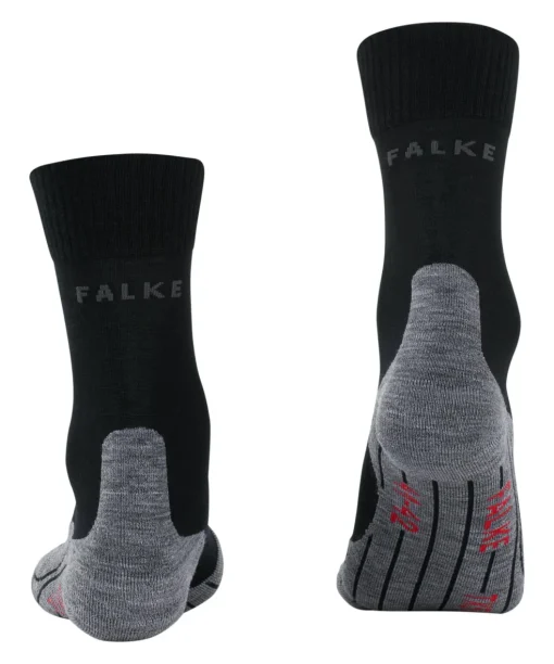 FALKE TK5 Wander dames trekking sokken, zwart (black-mix)