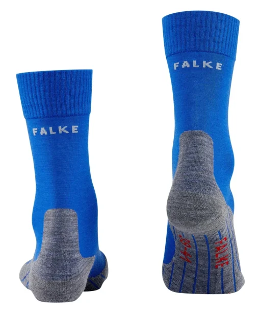 FALKE TK5 Wander heren trekking sokken, blauw (yve)