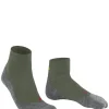 FALKE TK5 Wander Short heren trekking sokken kort, groen (herb)