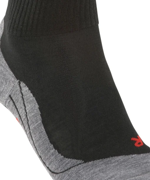 FALKE TK5 Wander Short heren trekking sokken kort, zwart (black-mix)