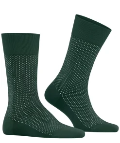FALKE Uptown Tie herensokken, groen (hunter green)