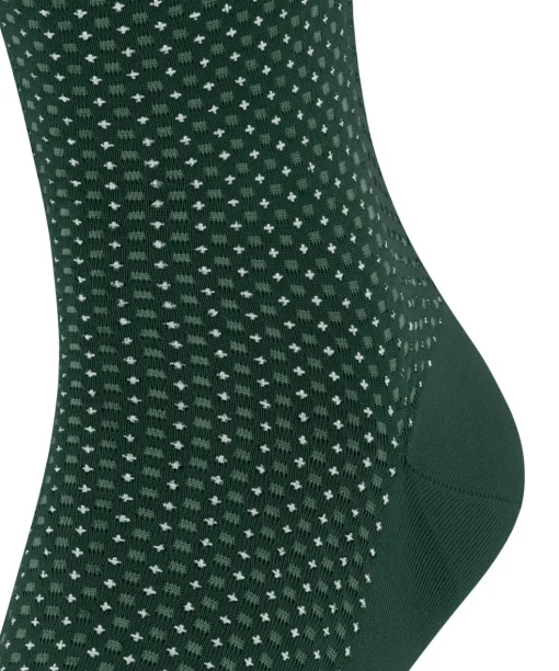 FALKE Uptown Tie herensokken, groen (hunter green)