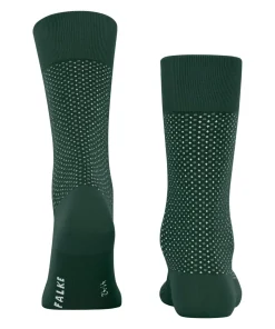 FALKE Uptown Tie herensokken, groen (hunter green)