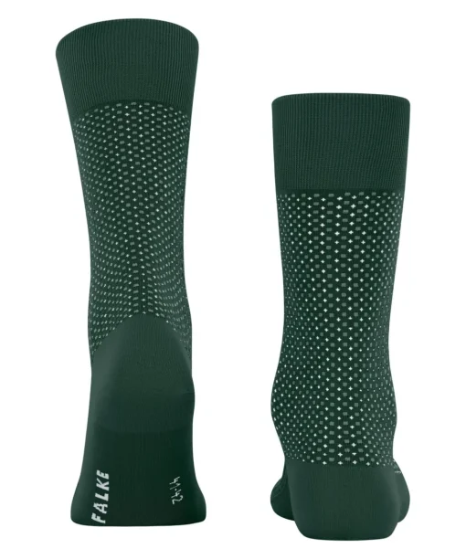 FALKE Uptown Tie herensokken, groen (hunter green)