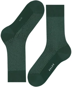 FALKE Uptown Tie herensokken, groen (hunter green)