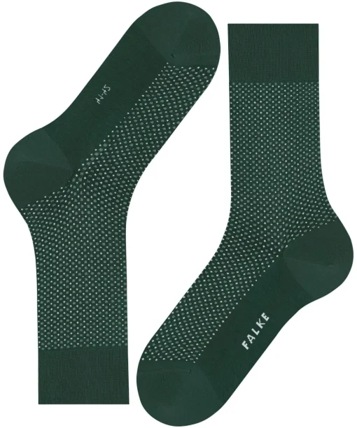 FALKE Uptown Tie herensokken, groen (hunter green)